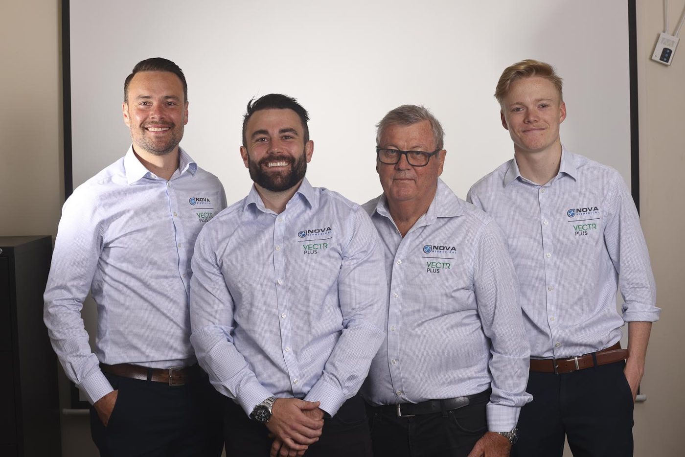 The Nova Biomedical team of biomedical engineers, Gold Coast